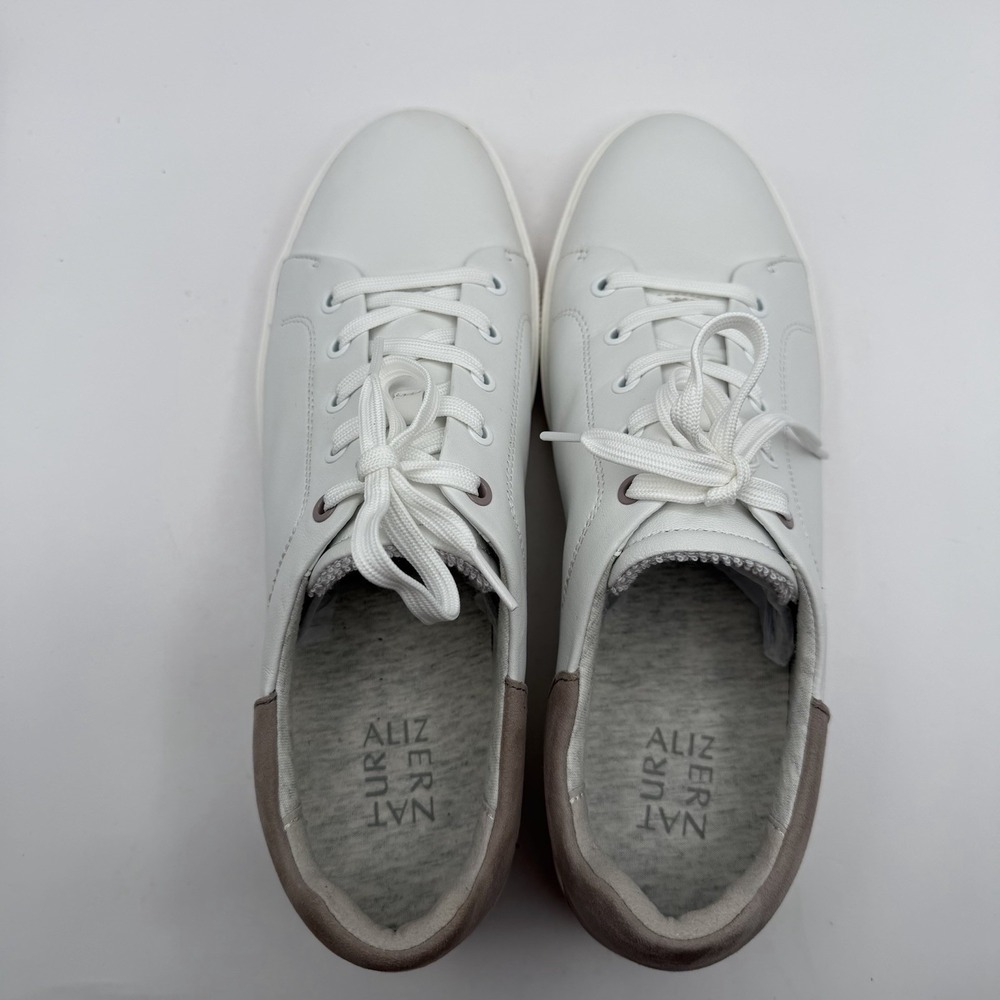 New Naturalizer Morrison 2.0 Women's Sneakers Size 12 M White Leather Shoes NIB - Picture 6 of 7